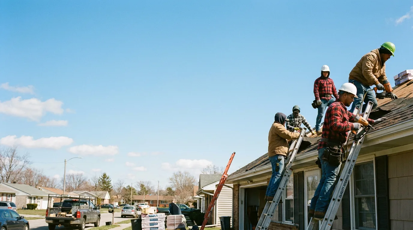 Roofing in Rochester, IL near me